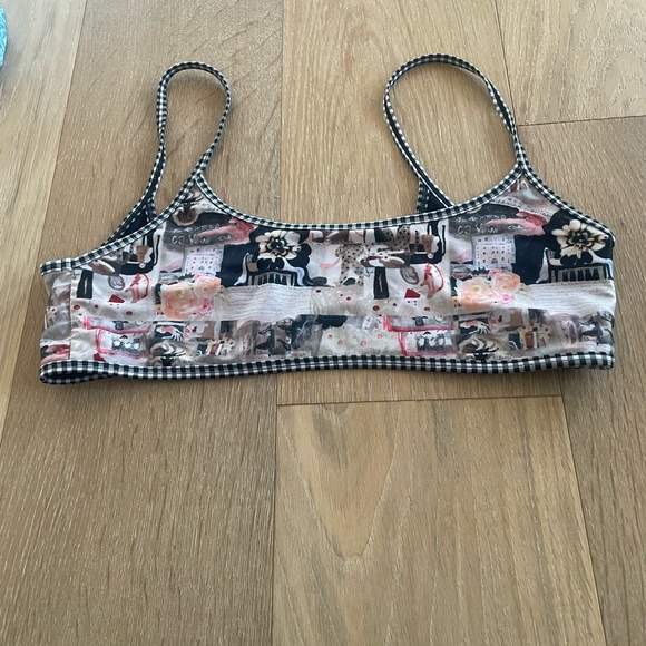 Strawberry Milk Mob Bikini Top - Picture 3 of 3